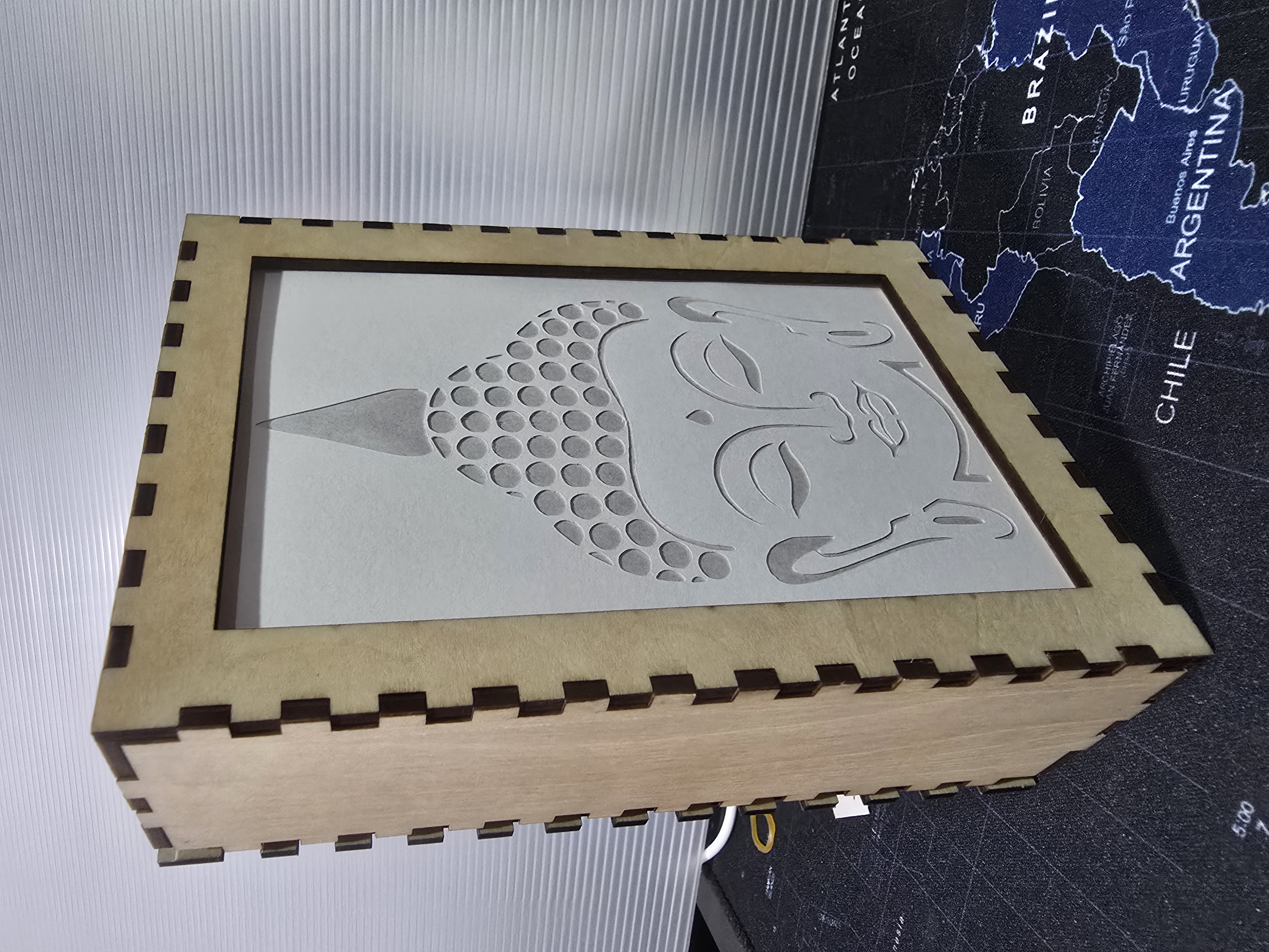 Buddha Light Box (Back)